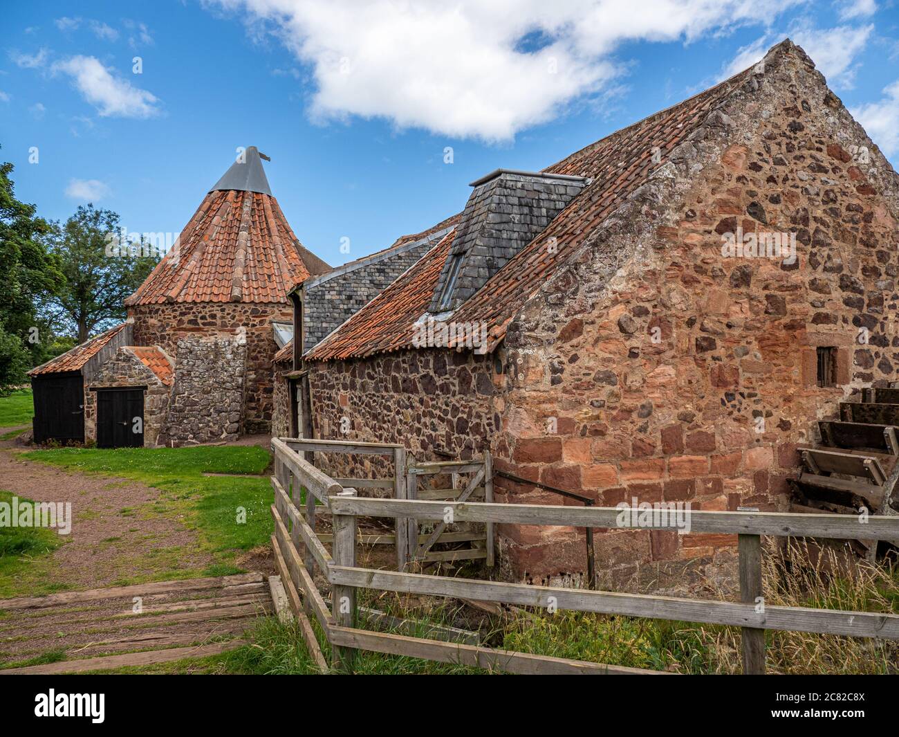 Preston Mill, is one of the oldest water mills still functioning in
