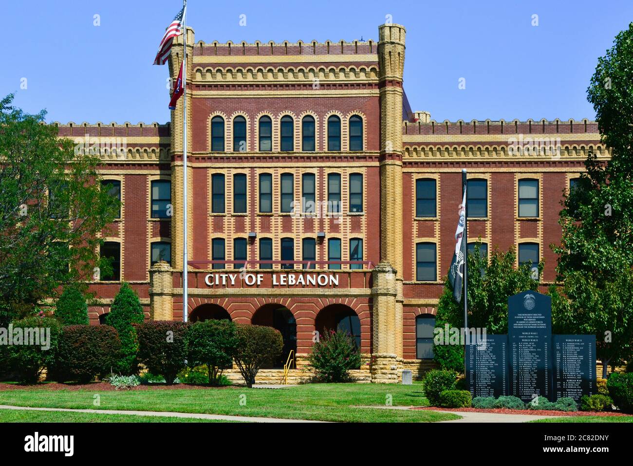 Impressive Castle style architectural elements of the former Castle