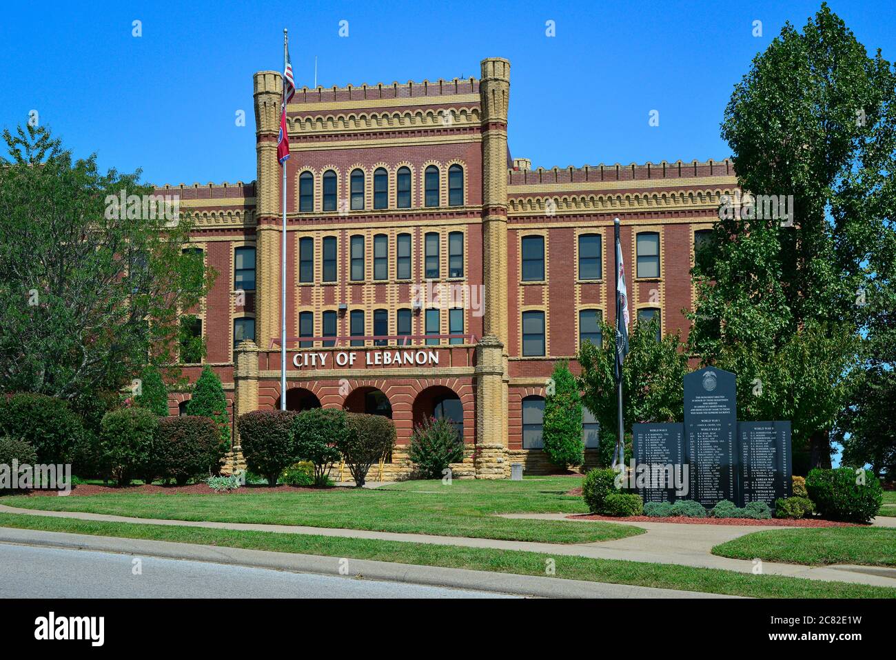 Impressive Castle style architecture of the former Castle Heights