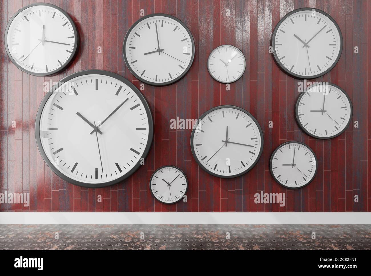 Styled clocks hi-res stock photography and images - Alamy