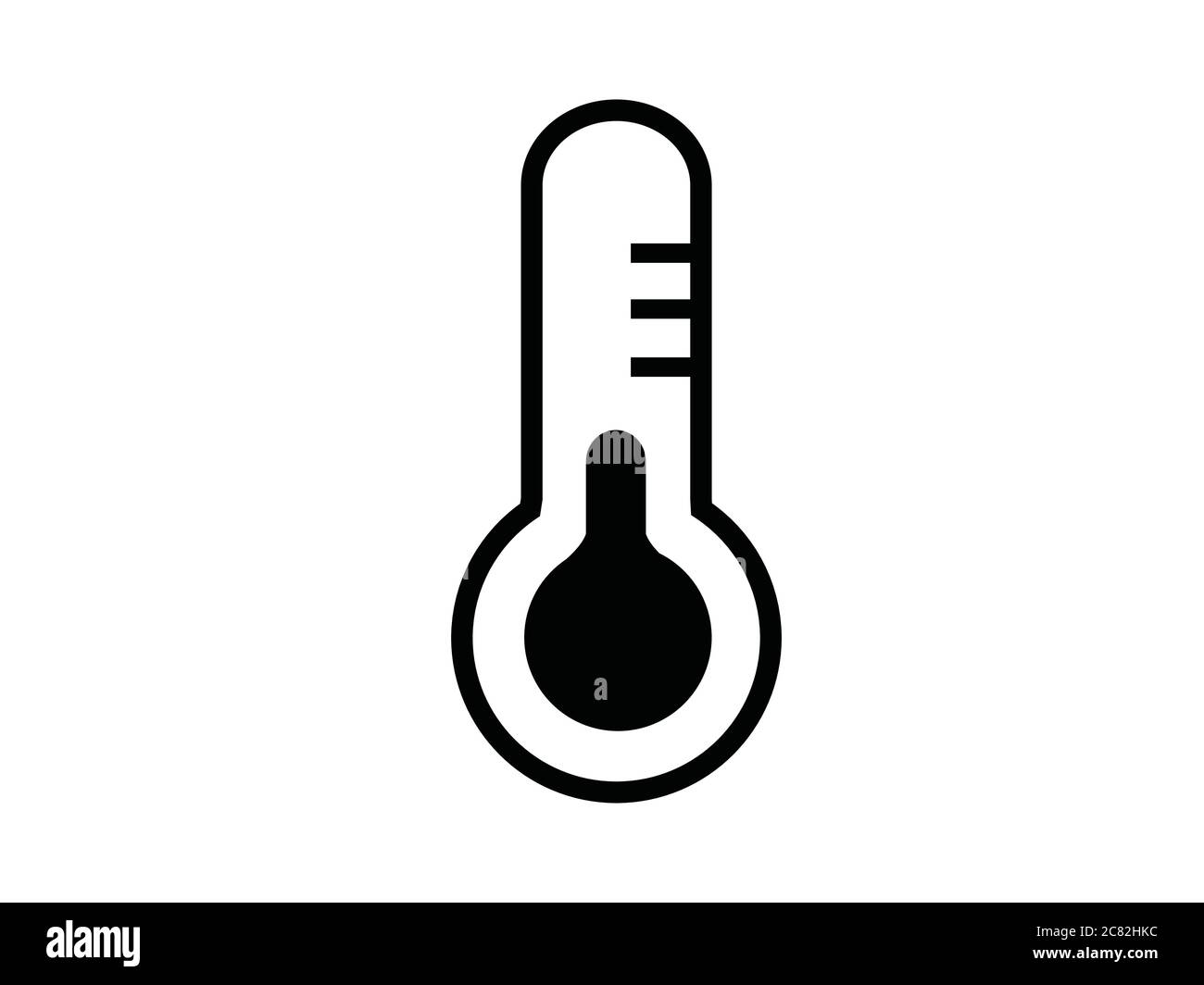 Thermometer weather temperature symbol technology vector illusration