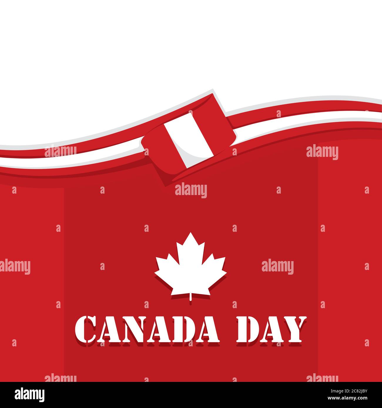 Happy canada day card Stock Vector Image &amp; Art - Alamy