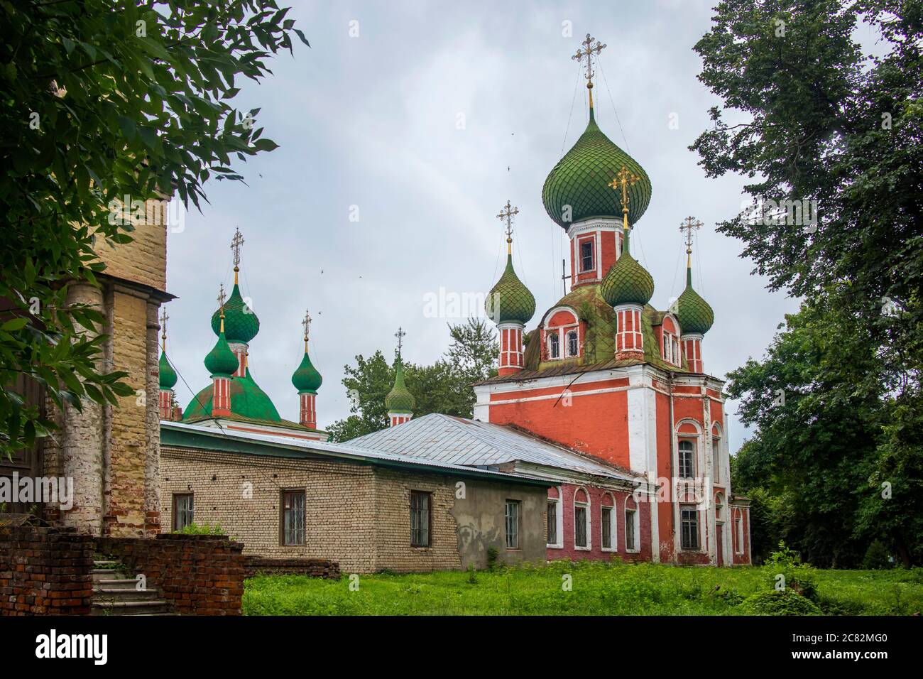 Pereslavl-Zalessky, Russia - July 20, 2020: Church of Alexander Nevsky ...