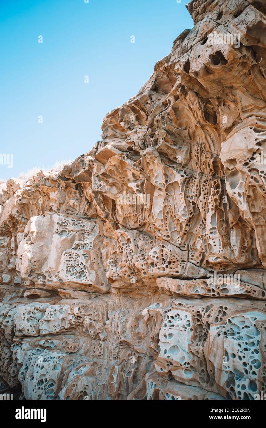 Quartzite rock background brown hi-res stock photography and images - Alamy