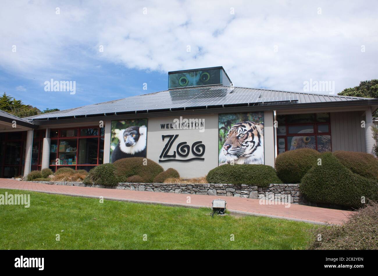 Wellington, New Zealand November 30th 2018 Exterior of Wellington