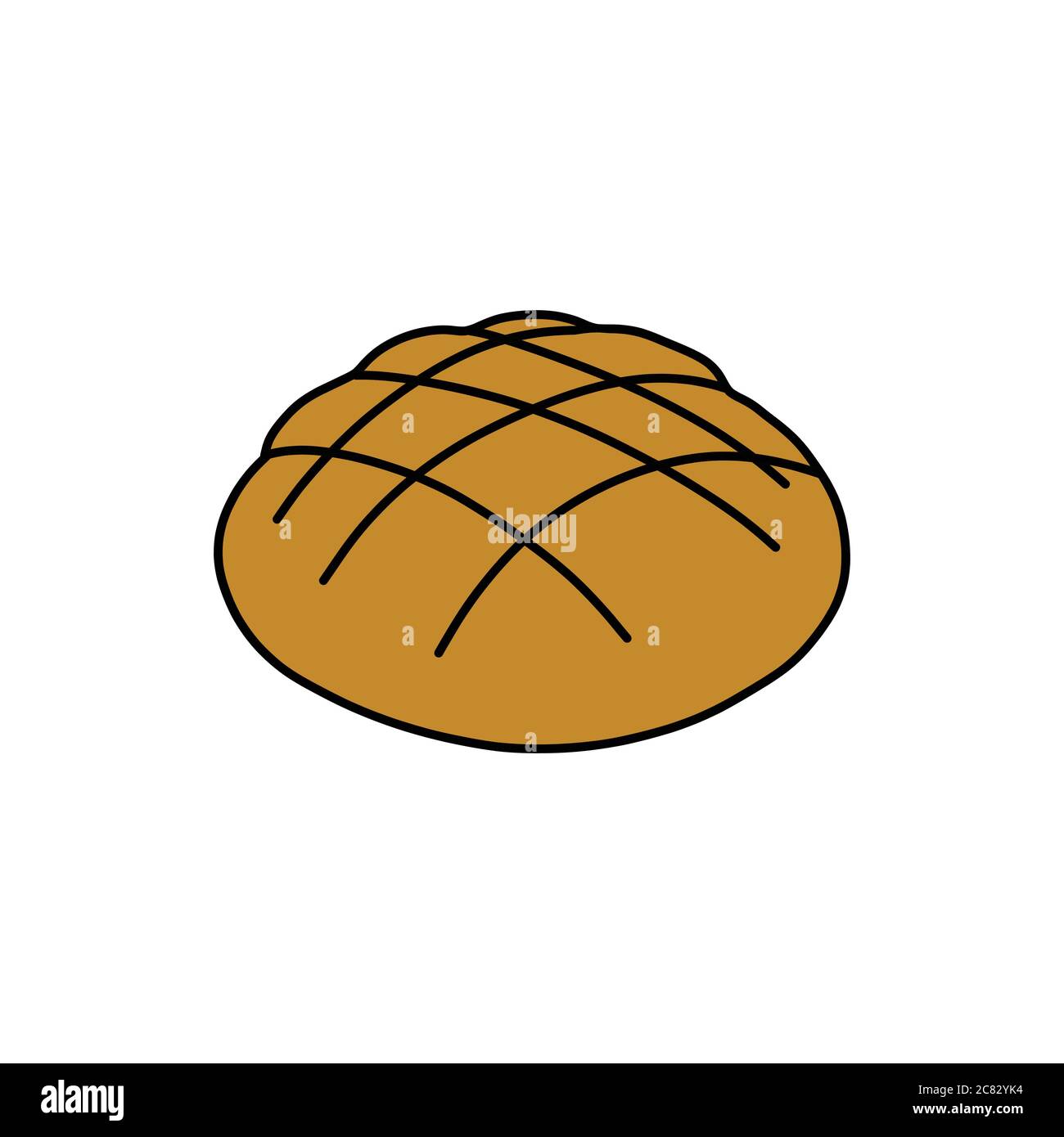 bread doodle icon, vector illustration Stock Vector Image & Art - Alamy