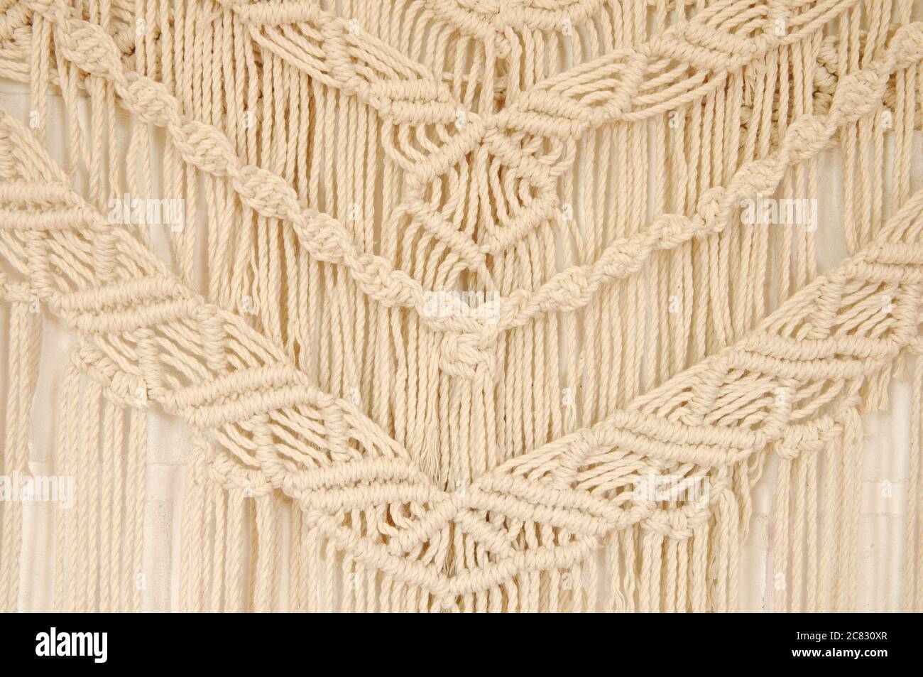 Macrame Background Design Macrame pattern. A minimal, stylish, trendy concept with a beautiful ...