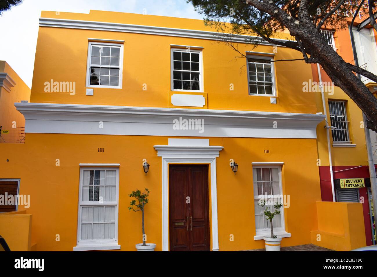 Yellow colour house deals