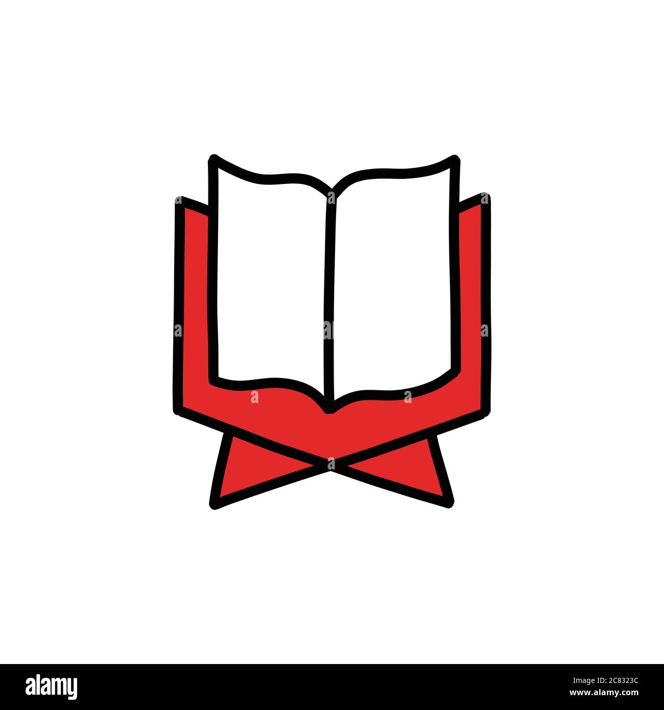 Koran doodle icon, vector illustration Stock Vector
