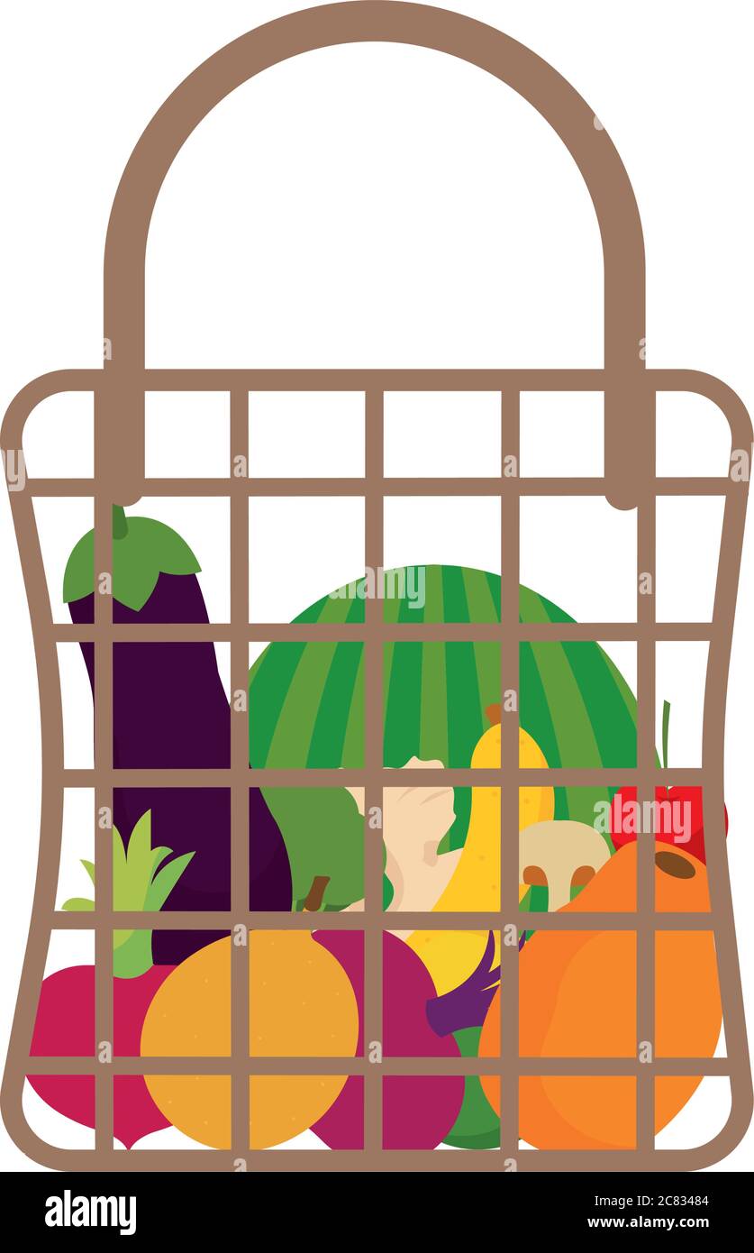 Grocery bag icon Stock Vector Image & Art - Alamy