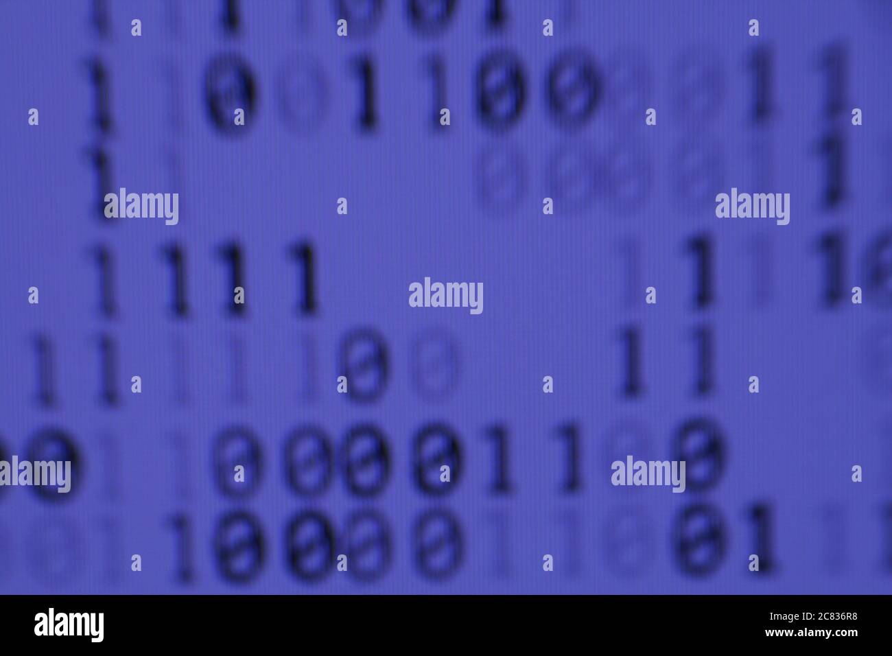 Digital numbers display blur hi-res stock photography and images - Alamy