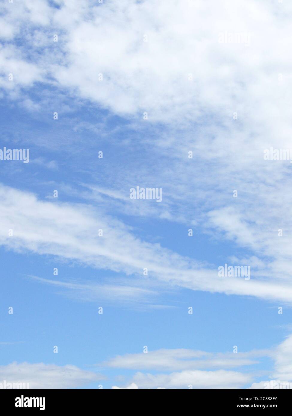 Beautiful cloudy blue sky - great for wallpapers Stock Photo - Alamy