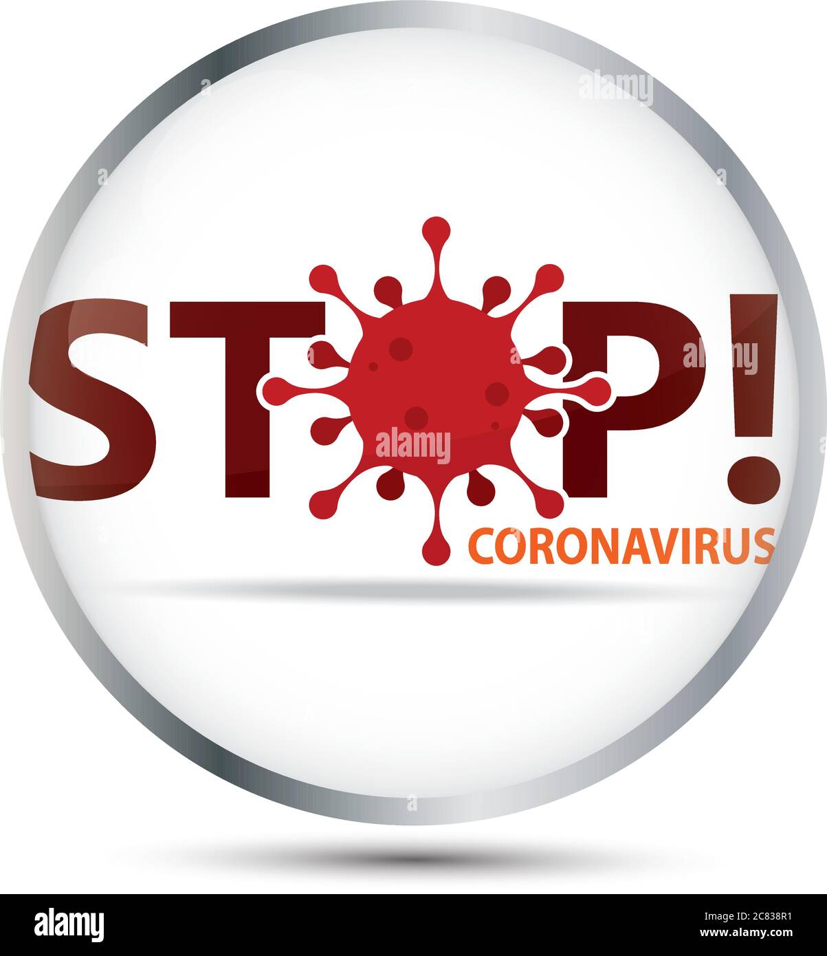 Stop coronavirus poster Stock Vector Image & Art - Alamy
