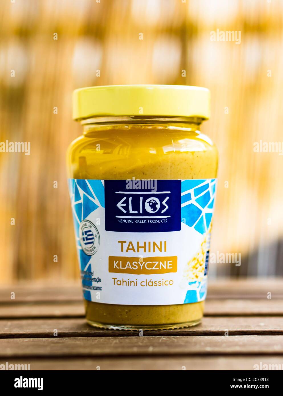 Tahini sesame paste jar hires stock photography and images Alamy