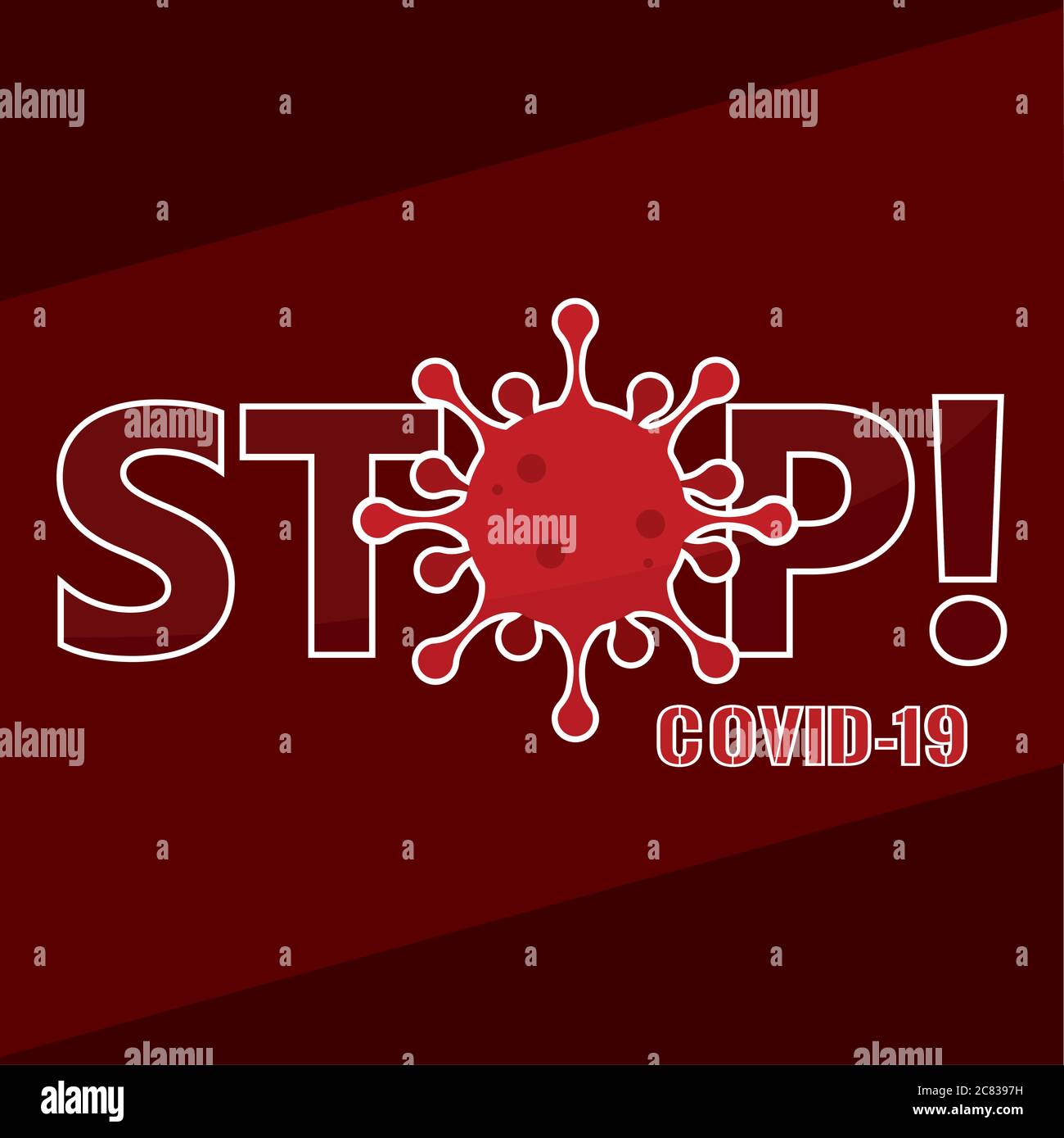 Stop coronavirus poster Stock Vector Image & Art - Alamy