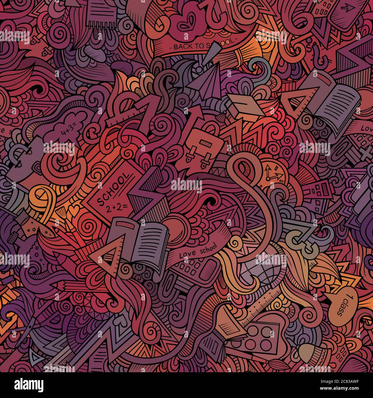 Hand line exercise Stock Vector Images - Alamy