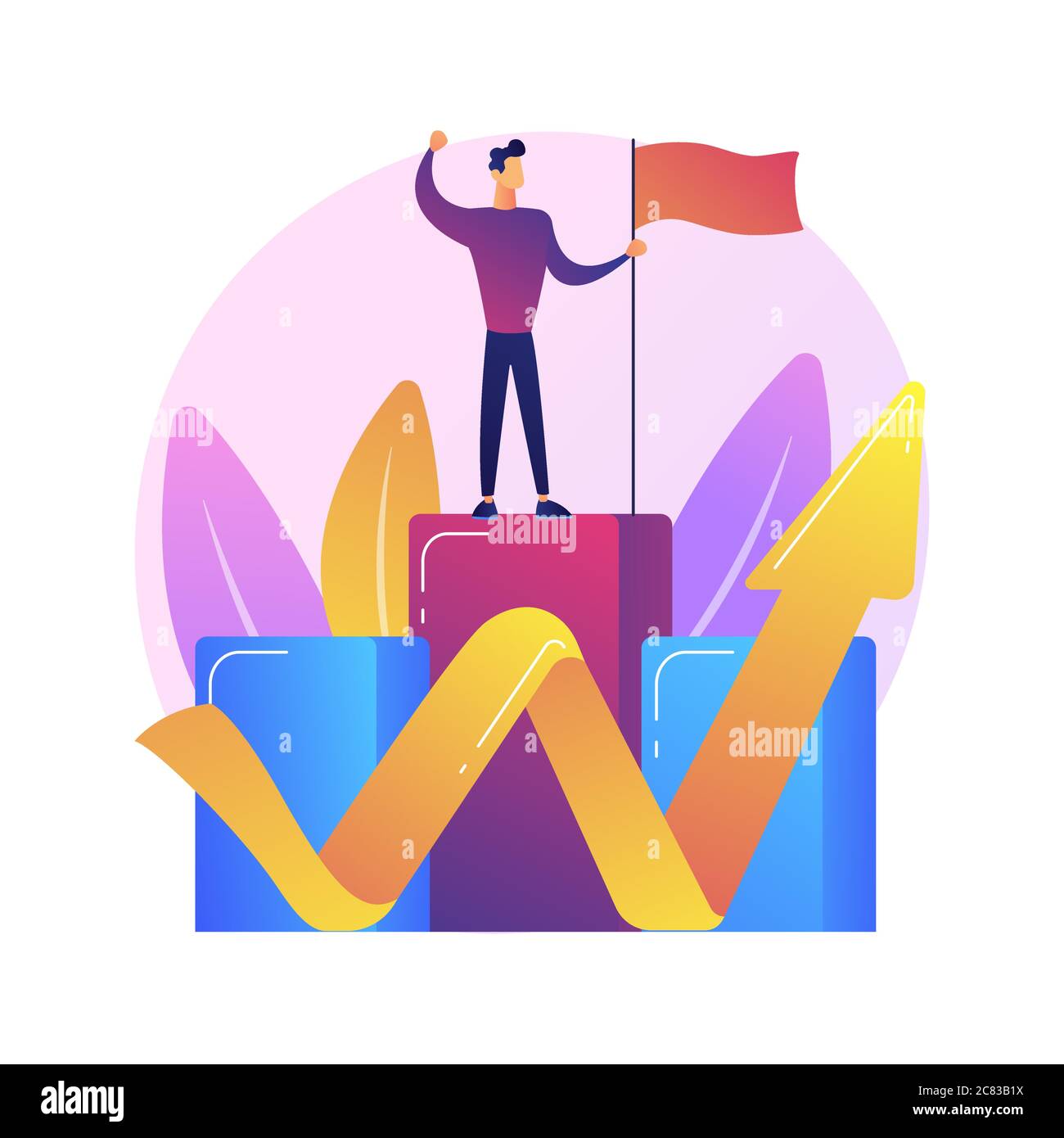 Career climb vector concept metaphor Stock Vector Image & Art - Alamy