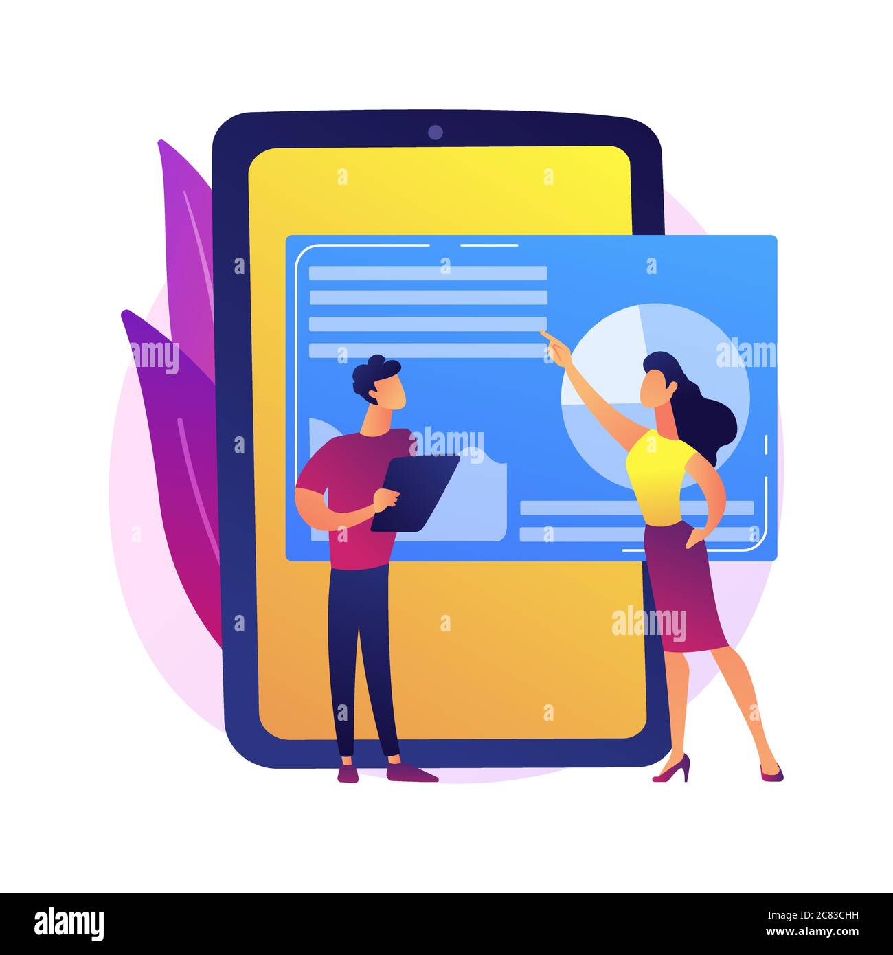 Business analytics vector concept metaphor Stock Vector Image & Art - Alamy