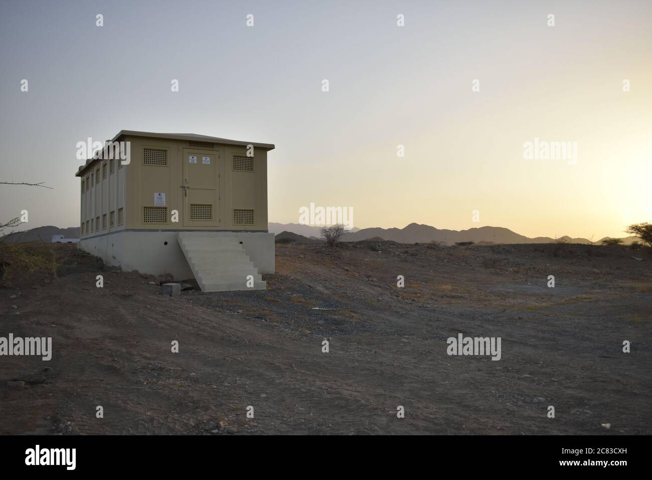 Muscat Electricity Distribution Company. Electrical distribution house