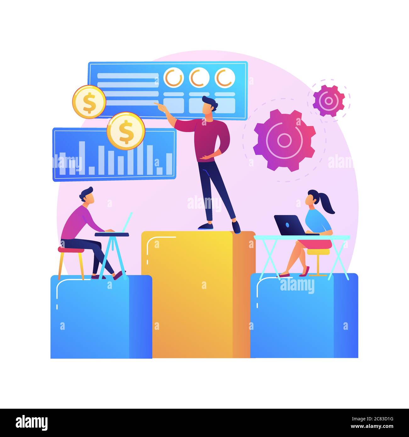 Business meeting vector concept metaphor Stock Vector Image & Art - Alamy