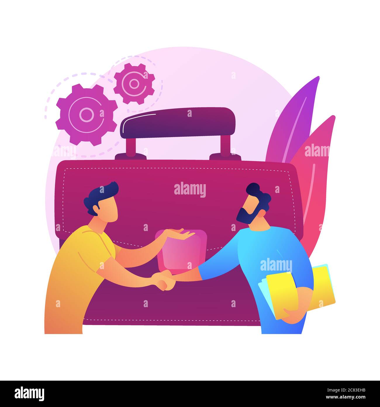 Collaboration vector concept metaphor Stock Vector Image & Art - Alamy