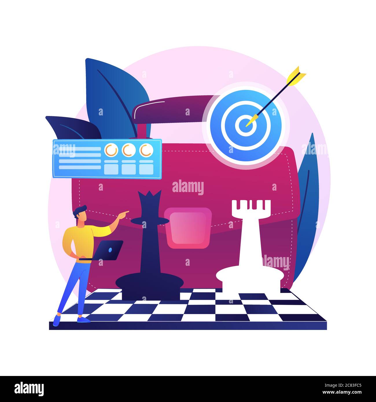 Business strategy vector concept metaphor Stock Vector Image & Art - Alamy