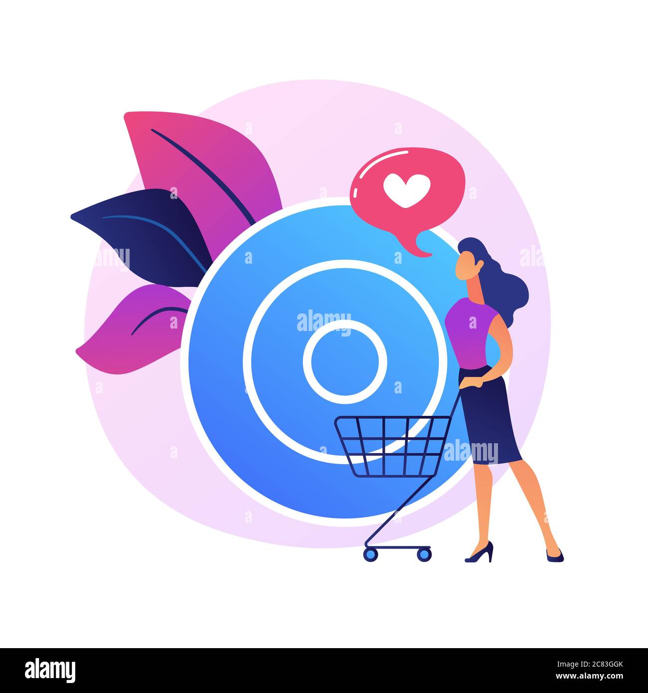 Target sales vector concept metaphor Stock Vector Image & Art - Alamy