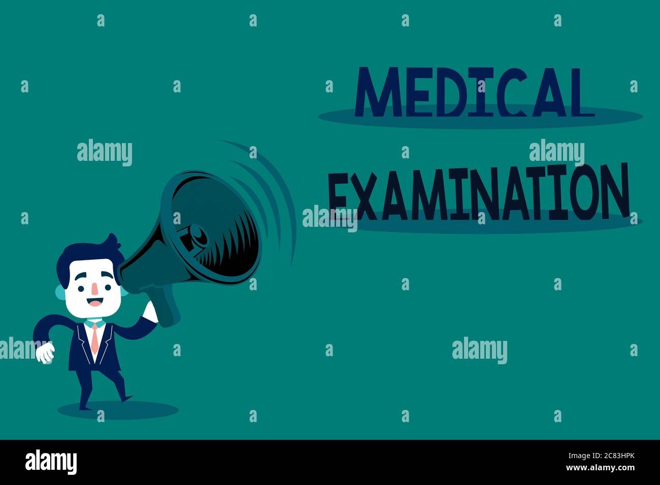 Conceptual hand writing showing Medical Examination. Concept meaning
