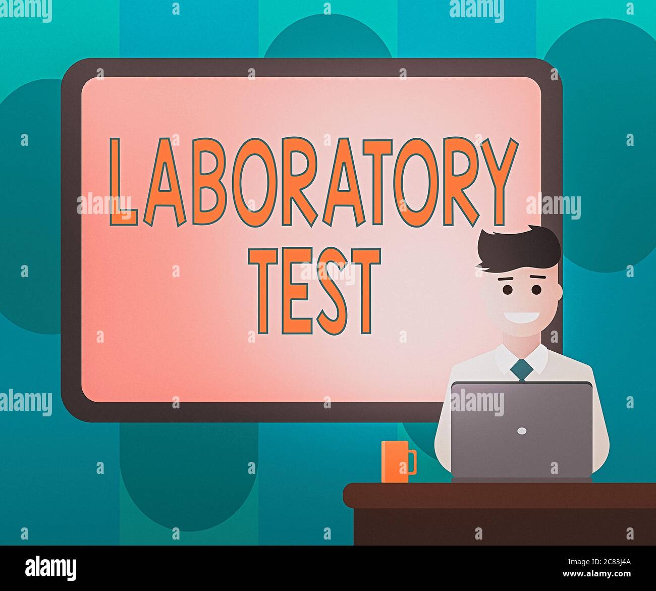 Handwriting text writing Laboratory Test. Conceptual photo ...