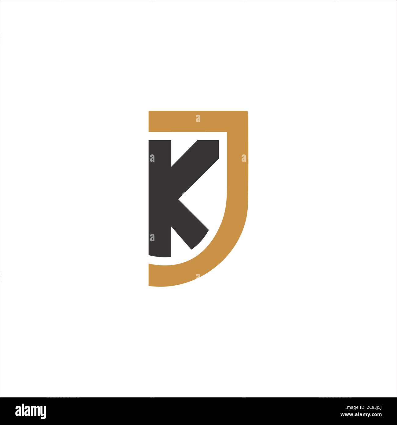 Initial letter jk logo or kj logo vector design template Stock Vector ...