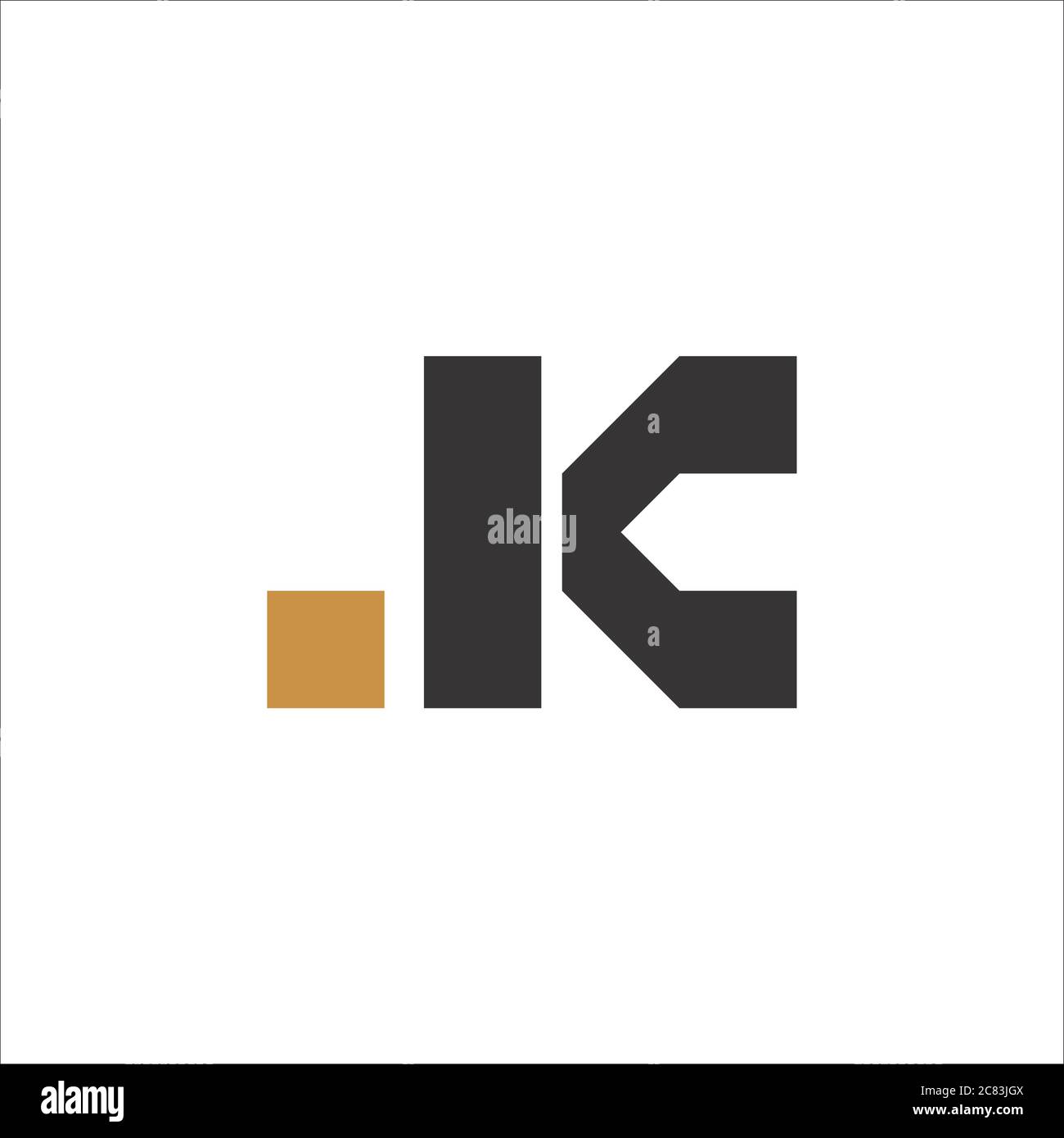 Initial letter jk logo or kj logo vector design template Stock Vector ...
