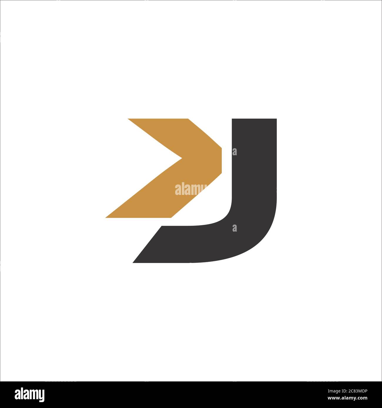 Initial letter jk logo or kj logo vector design template Stock Vector ...