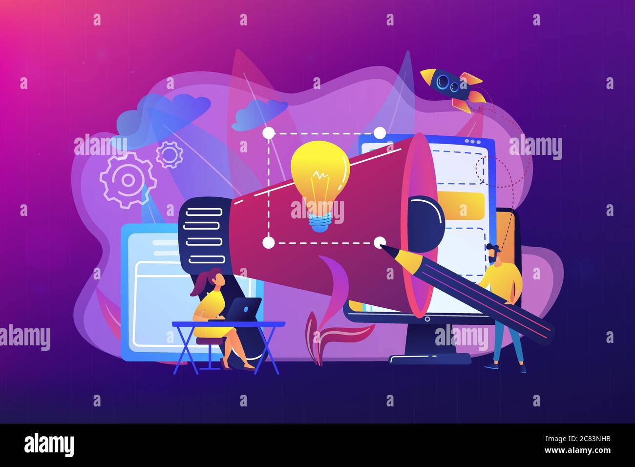 Brand identity concept vector illustration Stock Vector Image & Art - Alamy