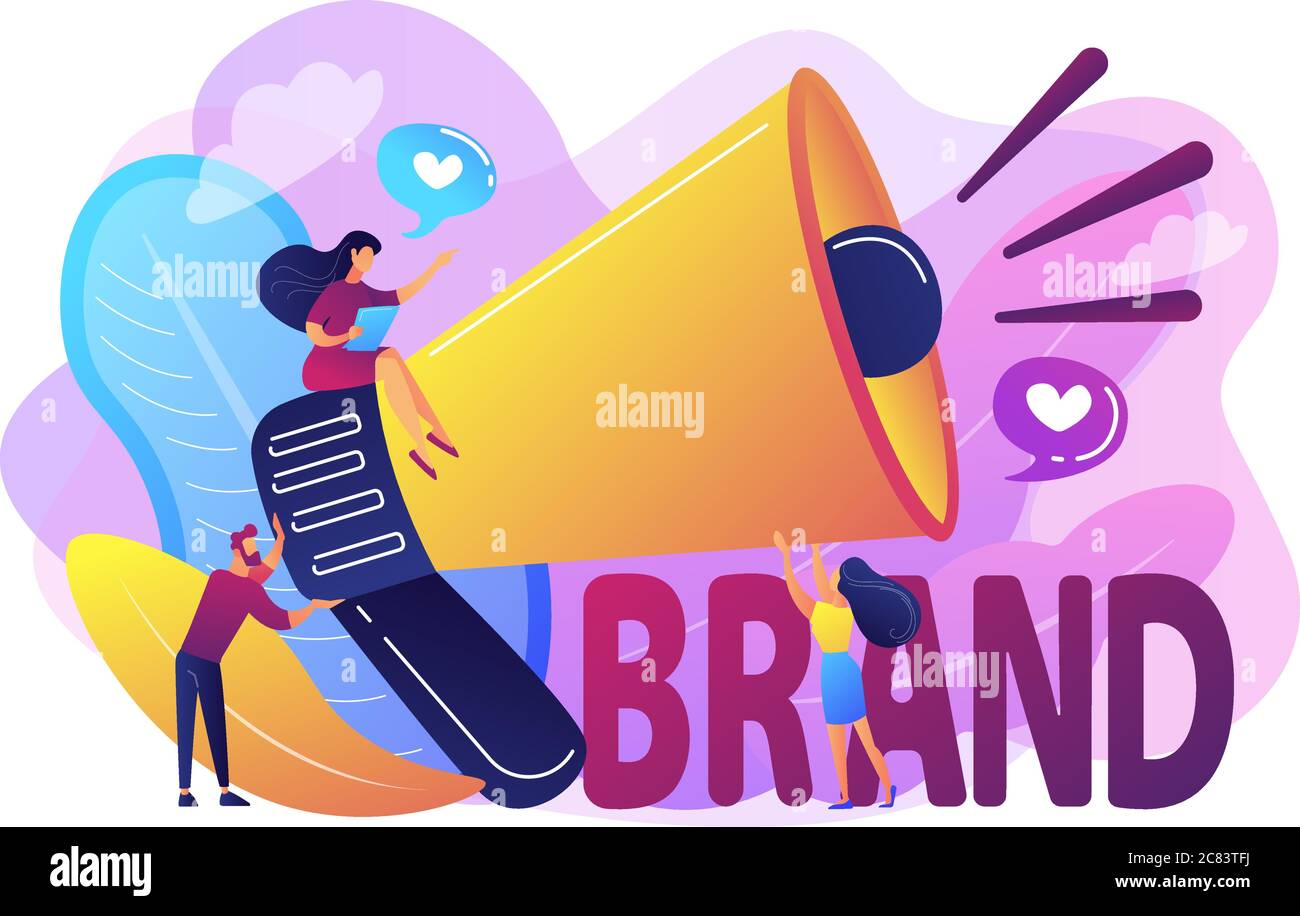 Brand awareness concept vector illustration Stock Vector Image & Art ...