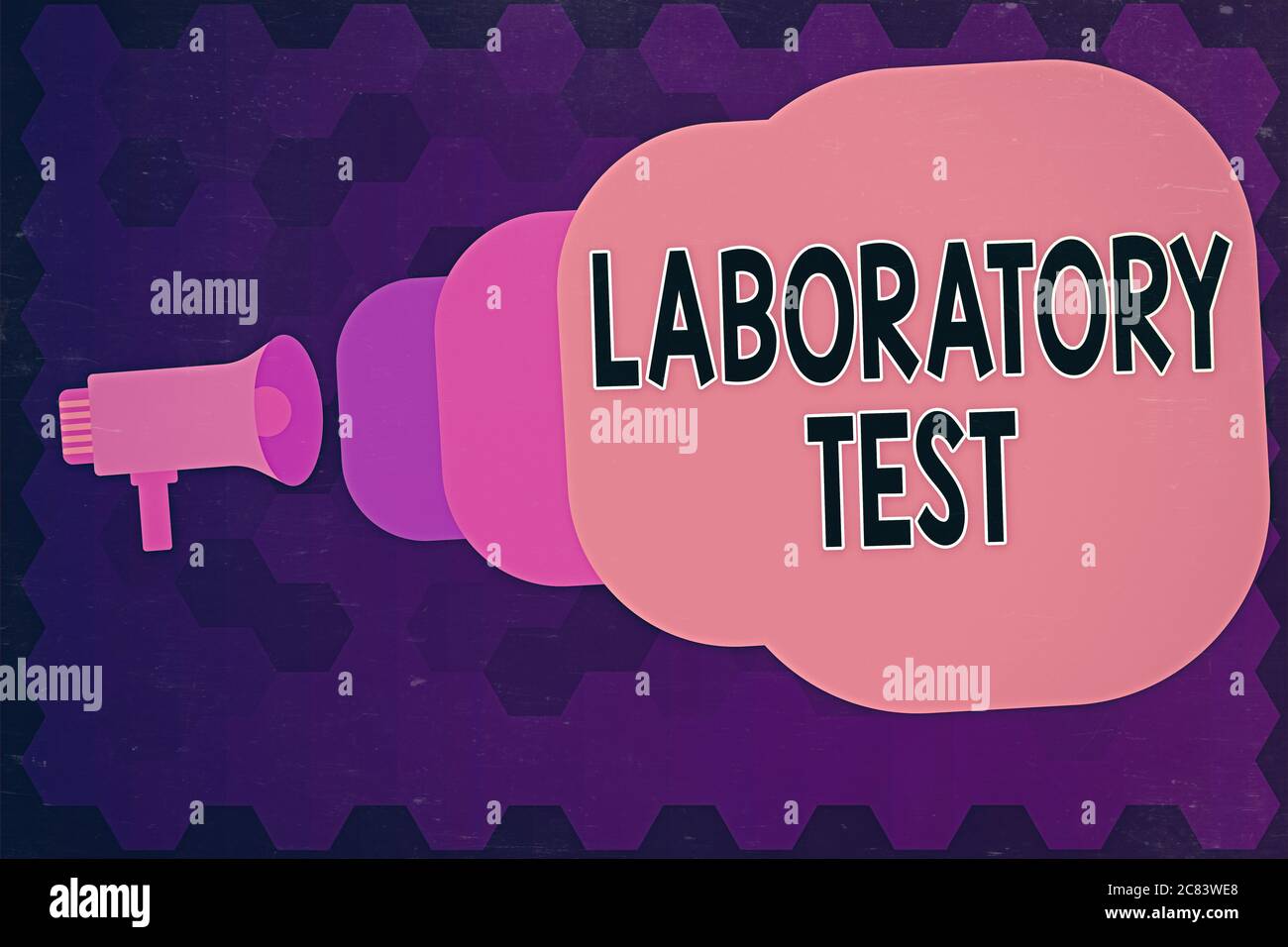 Writing note showing Laboratory Test. Business concept for ...