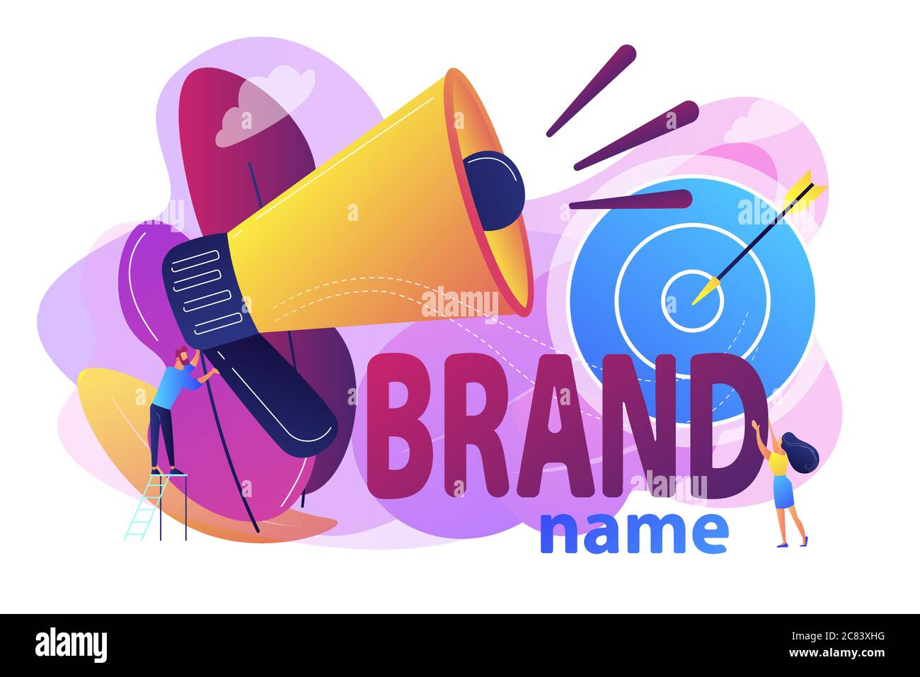 Brand name concept vector illustration Stock Vector Image & Art Alamy
