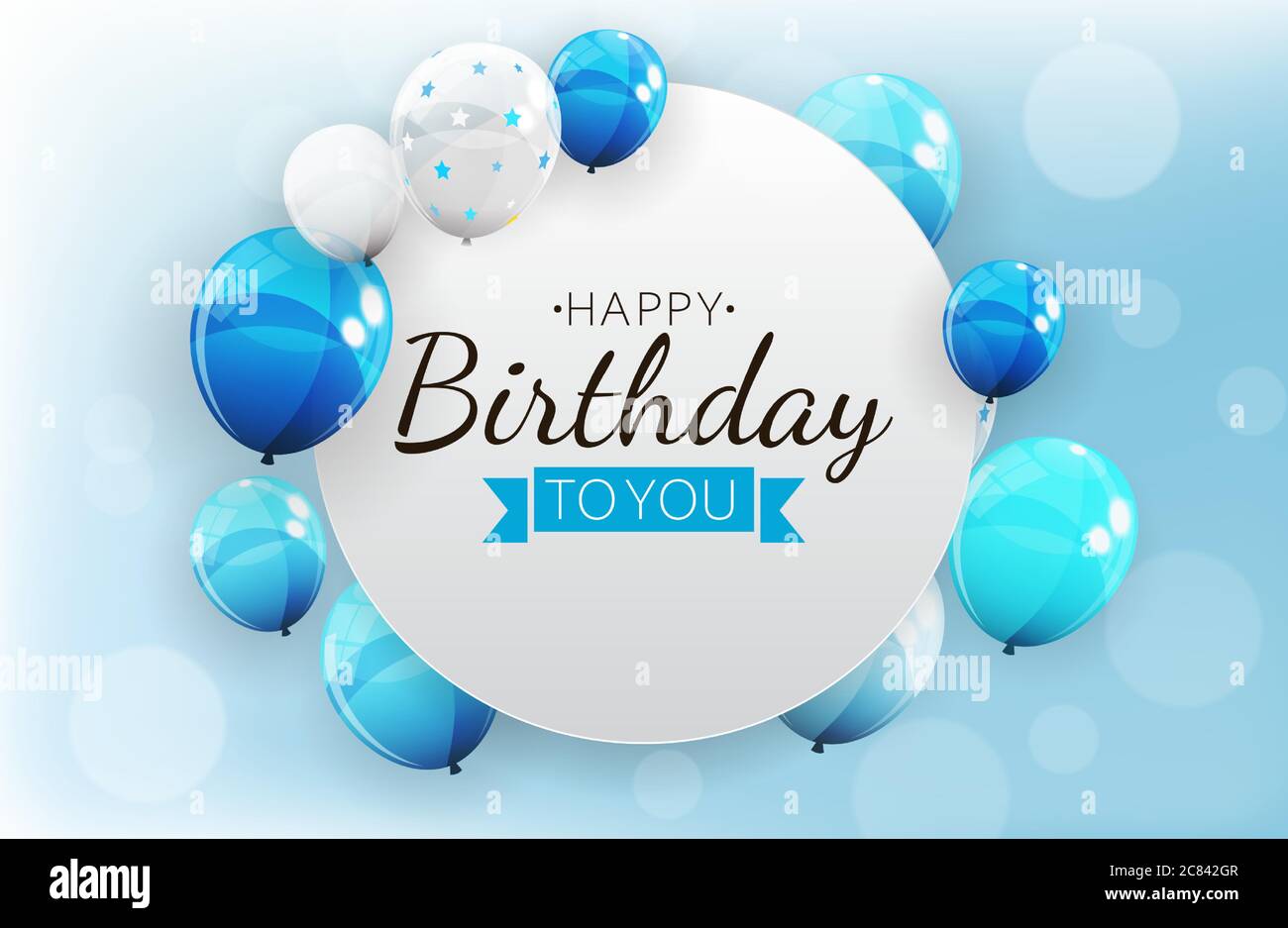 Articles de fête d'anniversaire Image Vectorielle Stock - Alamy