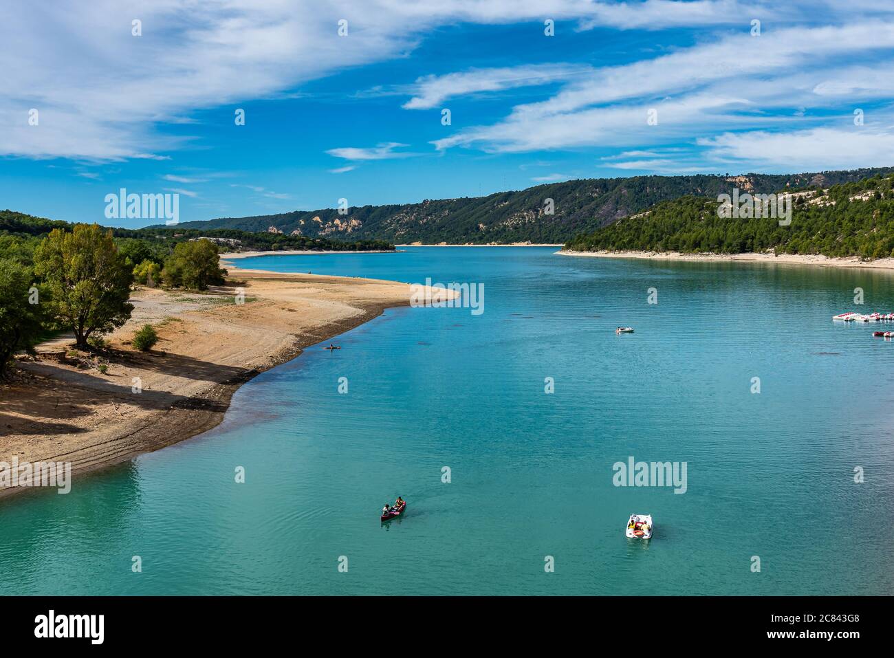Lac de SainteCroix, du Verdon, Verdon ProvenceAlpesCote