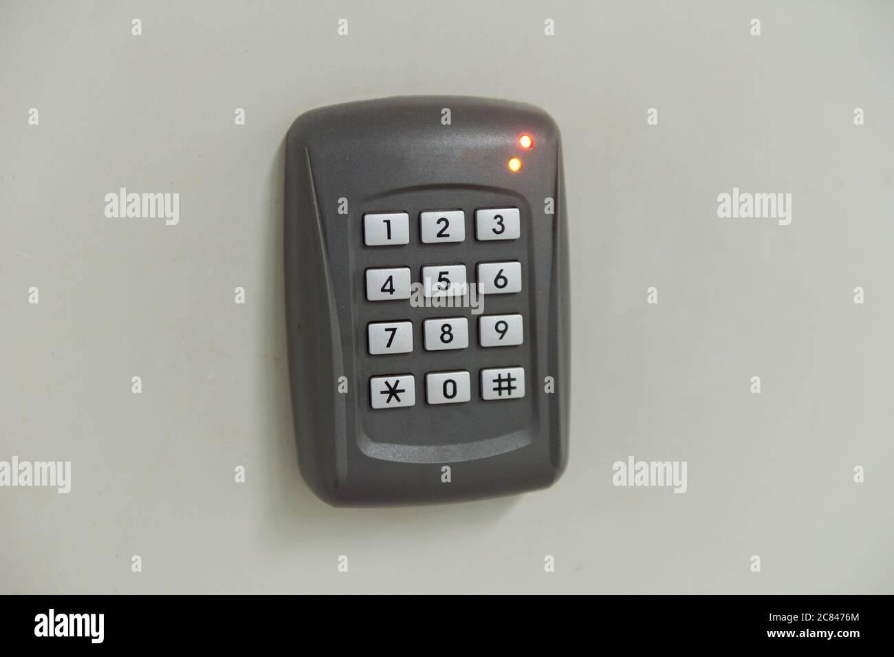 Electronic door access control system machine and fingerprint with
