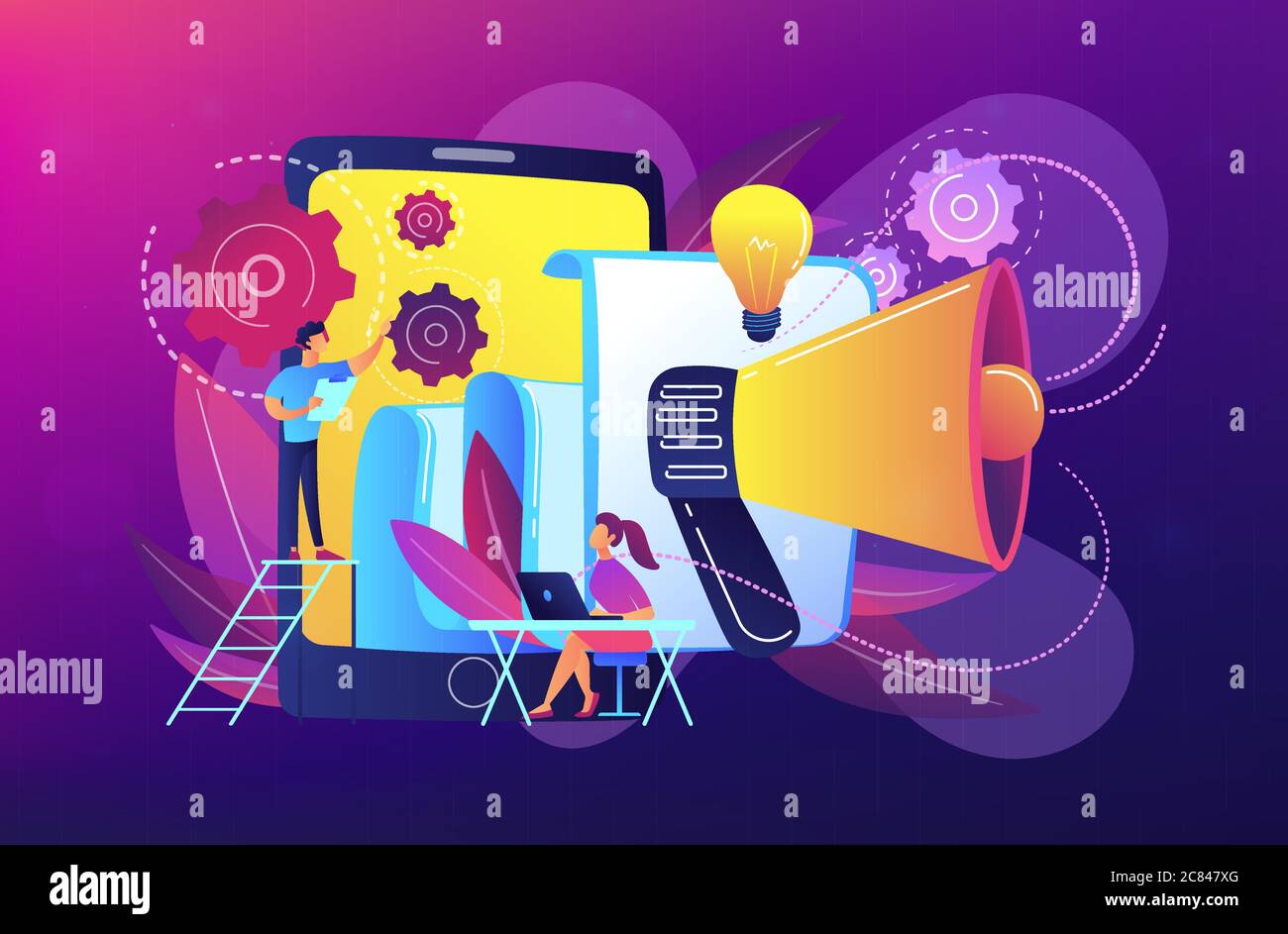 White paper concept vector illustration Stock Vector Image & Art - Alamy