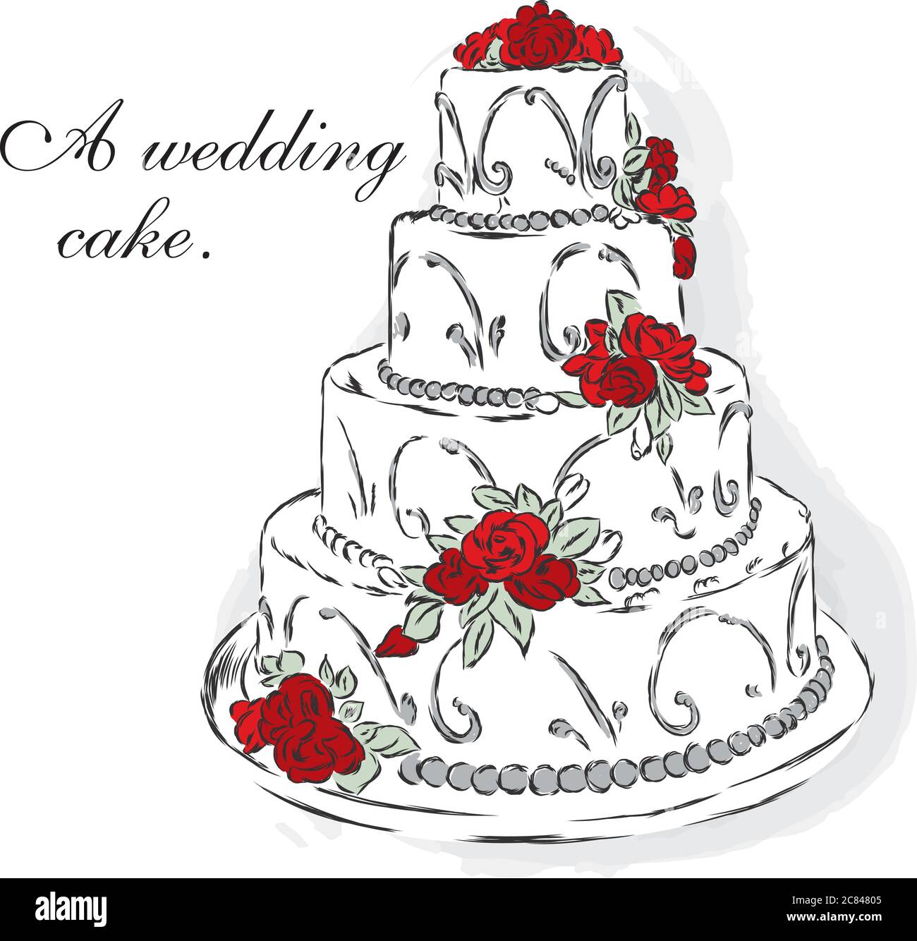 Wedding cake invitations | Honestweddingadvice.com