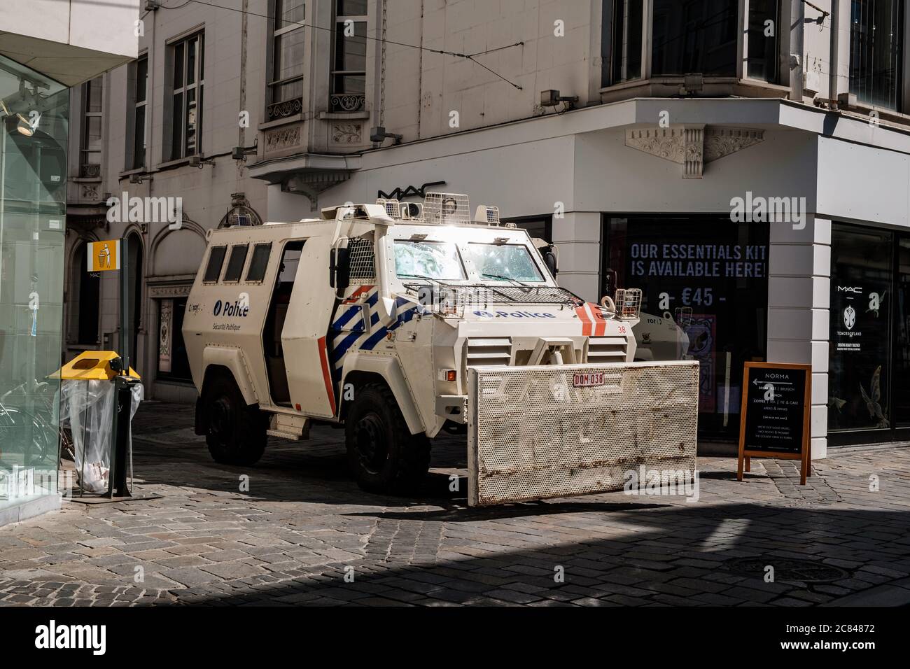 Belgian police vehicle hi-res stock photography and images - Alamy