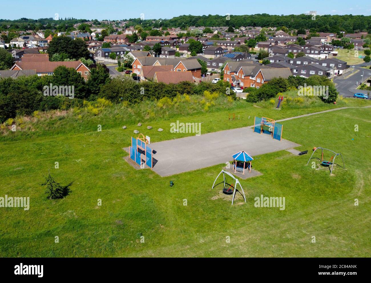 Aerial view whitley plant in hires stock photography and images Alamy