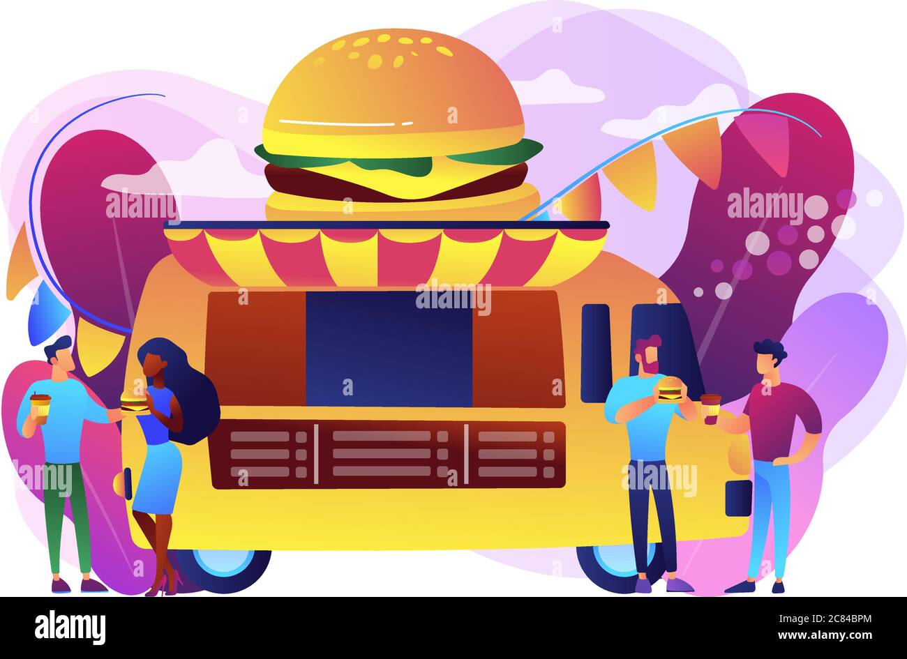 Food festival concept vector illustration Stock Vector Image & Art Alamy