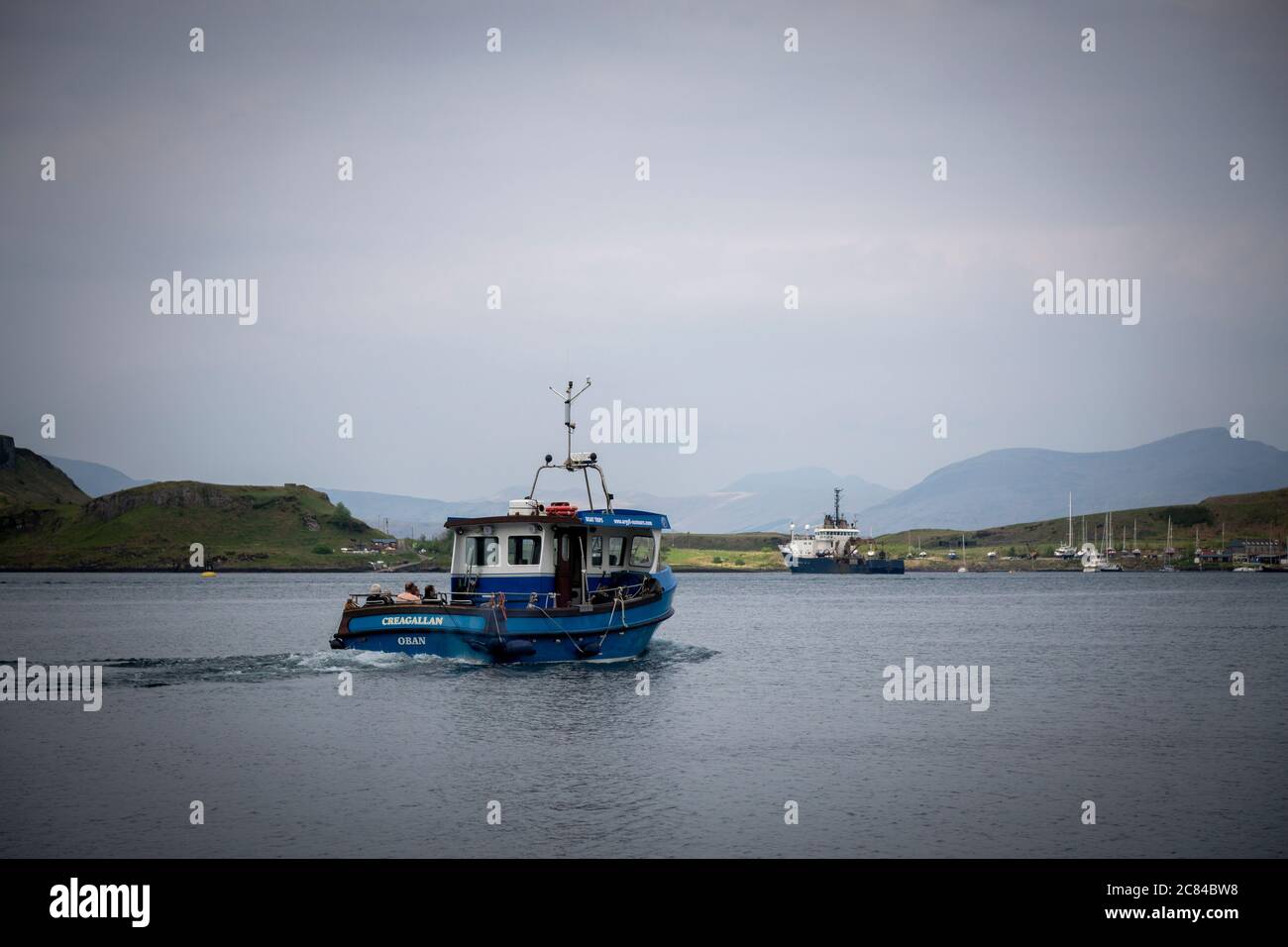 Scotland Fishing Boat Stock Photo