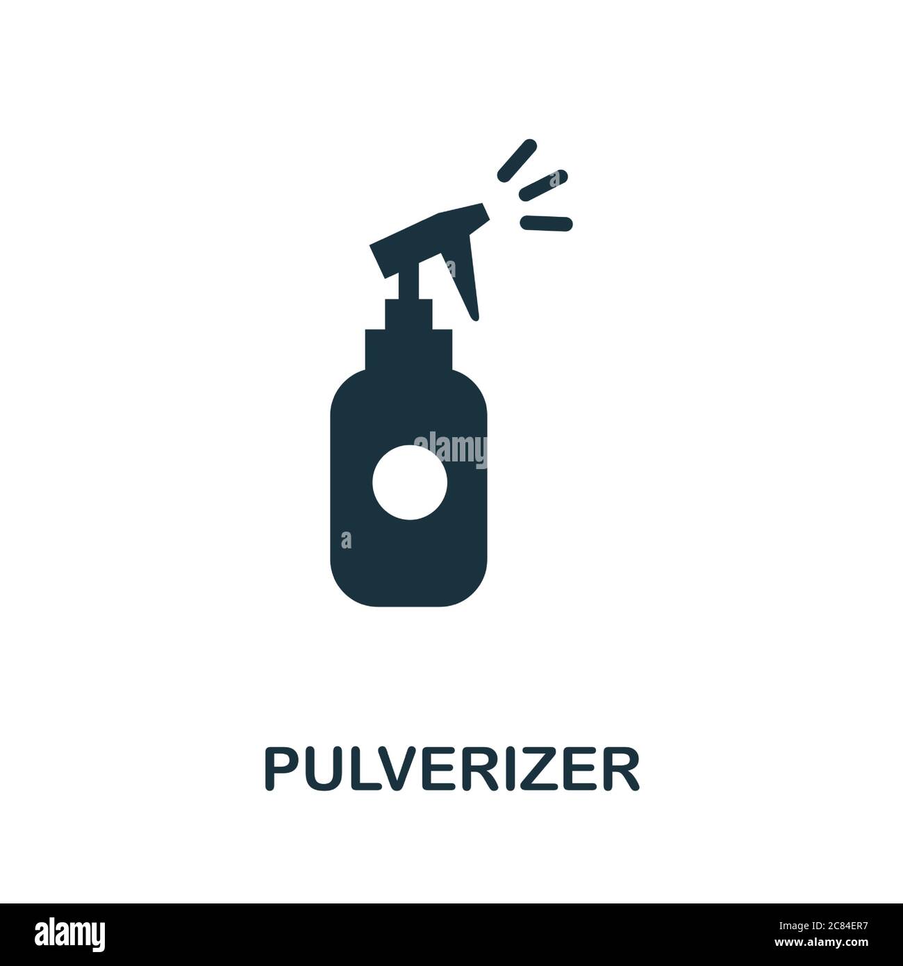 Pulverizer icon. Simple element from personal hygiene collection ...