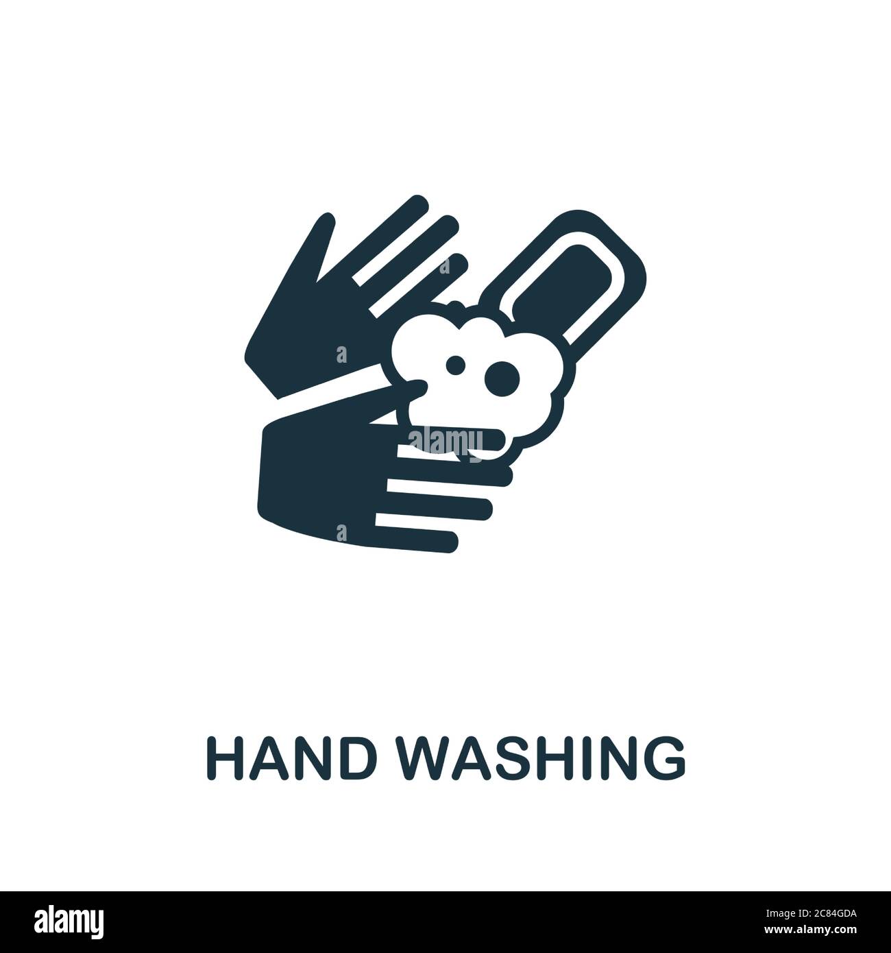 Hand Washing icon. Simple element from personal hygiene collection