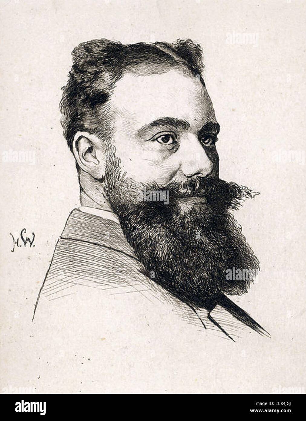 HERMANN SUDERMANN (1857-1928) German playwright and novelist Stock Photo