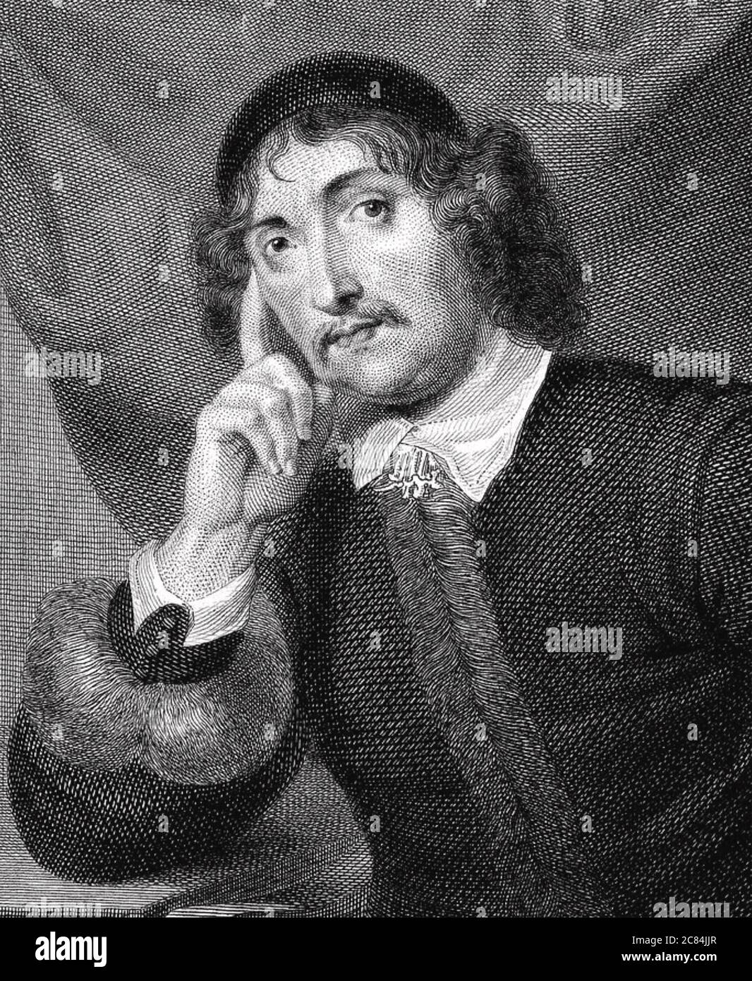 JAMES SHIRLEY (1596-1666) English playwright Stock Photo