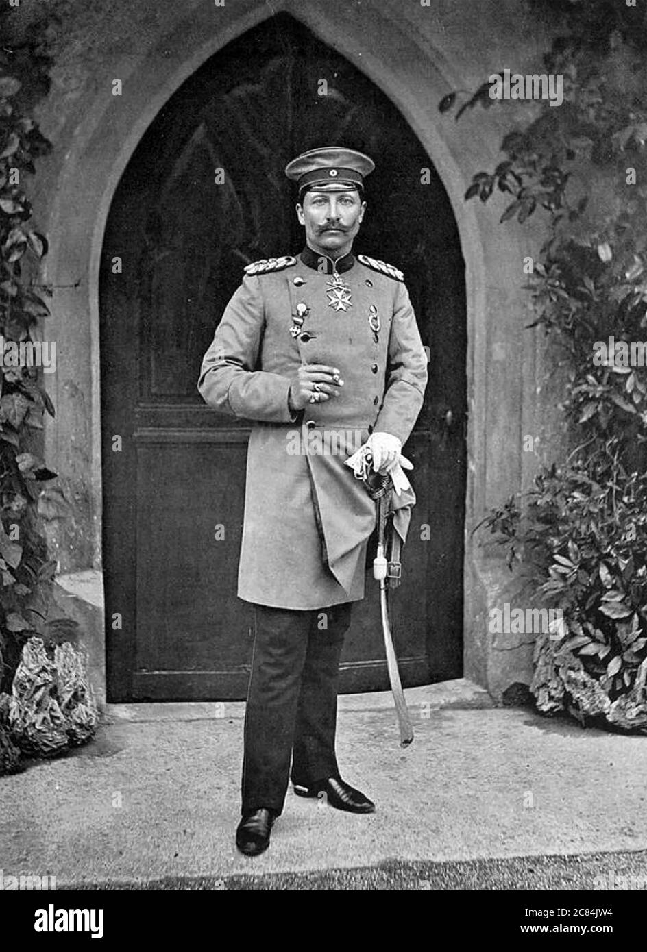WILHELM II, German Emperor (1859-1941) in 1894 Stock Photo